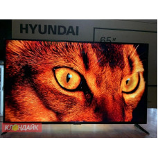 HYUNDAI H-LED65FU7003 огромная диагональ, 4K Ultra HD, HDR 10, голосовое управление